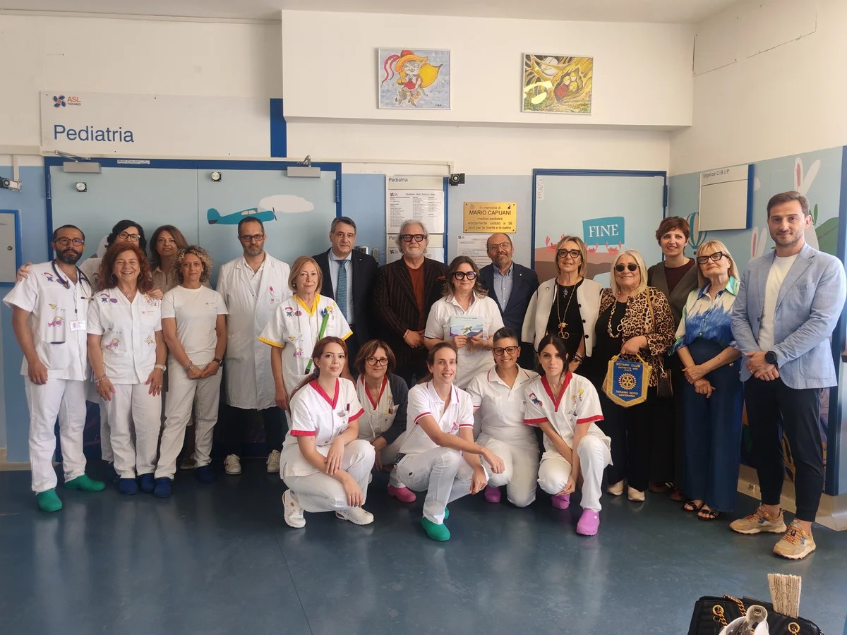 Ospedale di Teramo, nuova area di accoglienza in Pediatria