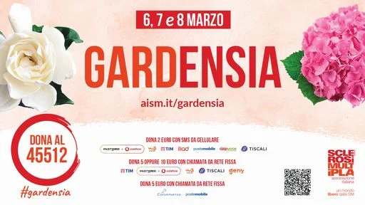Sclerosi multipla, torna la campagna Aism "Gardensia" in 40 piazze del teramano