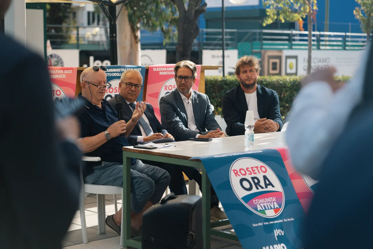 Elezioni 2027, nasce "Roseto Ora. Comunità attiva" a sostegno di Nugnes