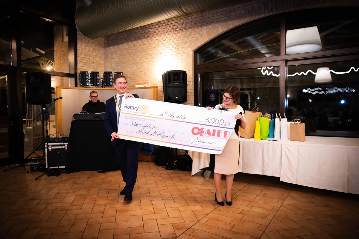Rotary Club L’Aquila a sostegno del Consultorio AIED