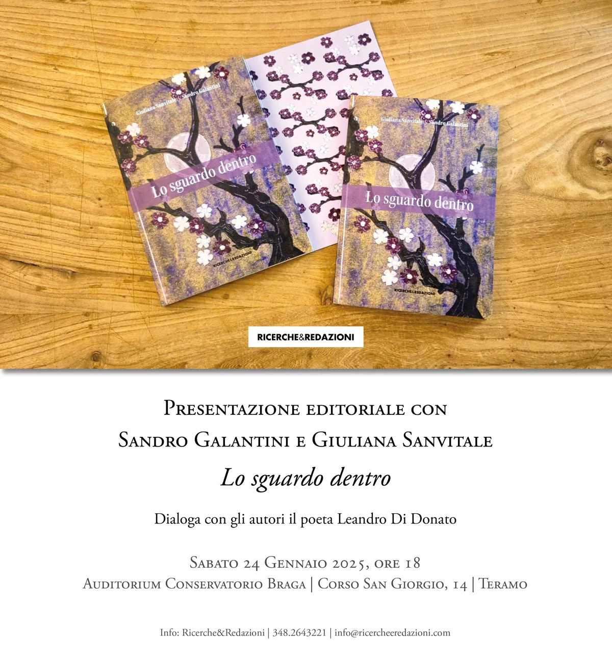 La poesia di Sandro Galantini  e Giuliana Sanvitale a Teramo