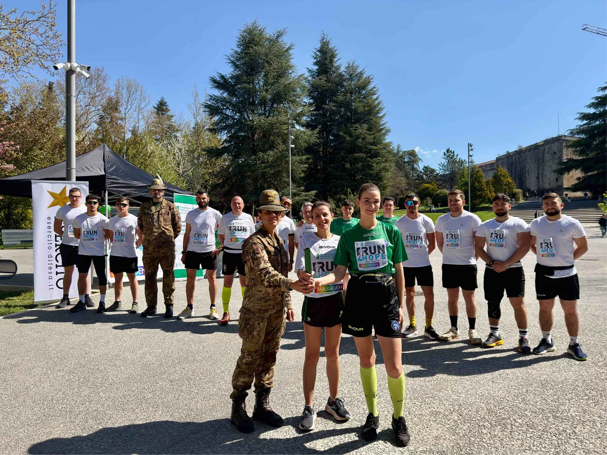 Il Comando Militare dell'Esercito alla Run4Hope per la fibrosi cistica