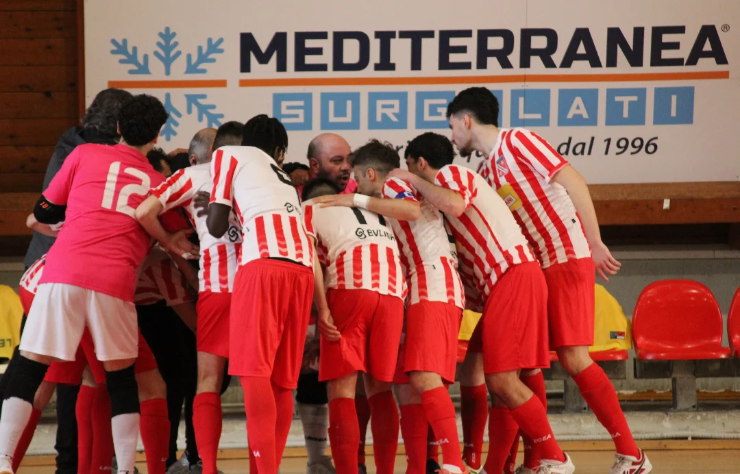 Calcio a 5 B, retrocede la Lisciani: il sogno è finito