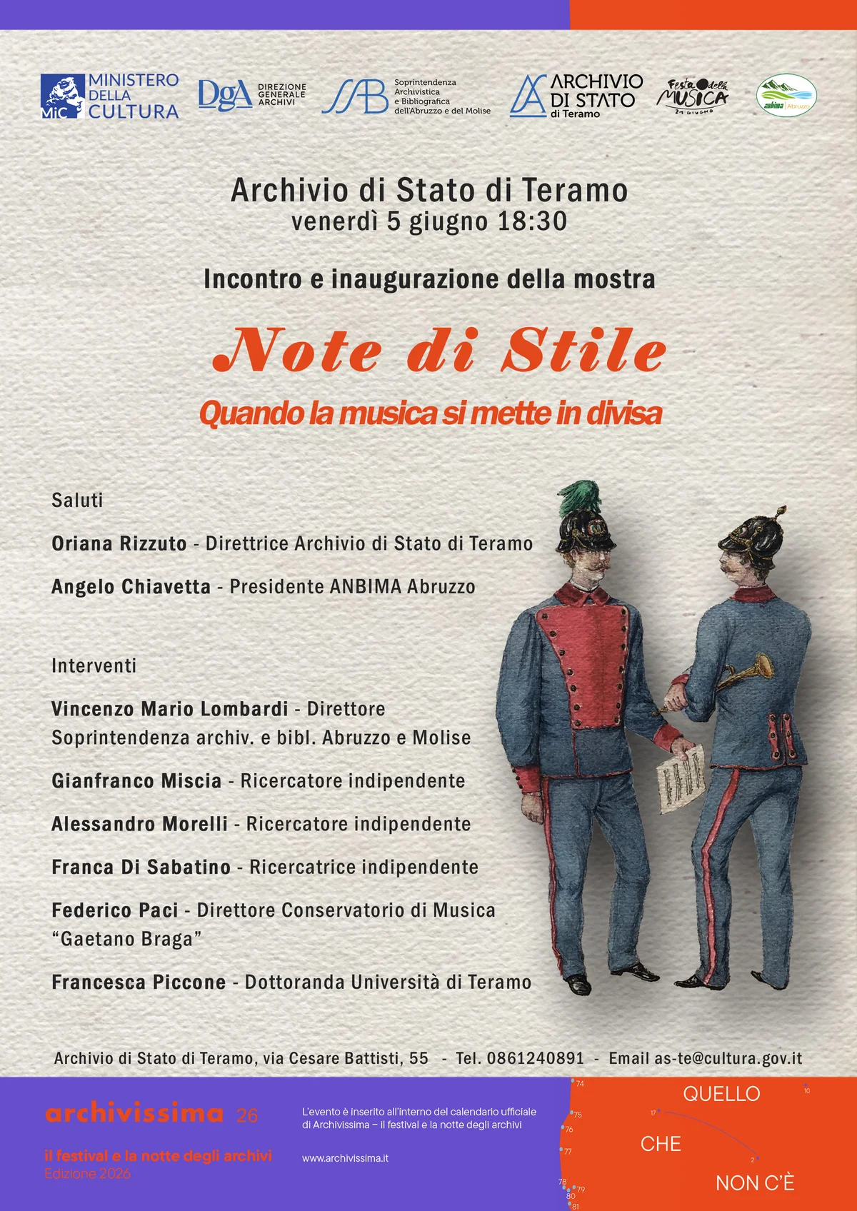 Note di Stile, la mostra: quando la musica si mette in divisa