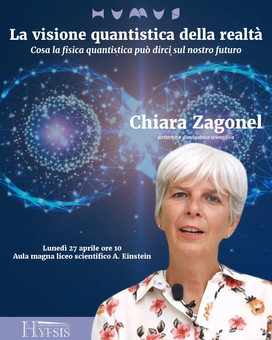 La fisica quantistica e il futuro dell’umanità: incontro con Chiara Zagonel al Liceo Scientifico “Einstein”