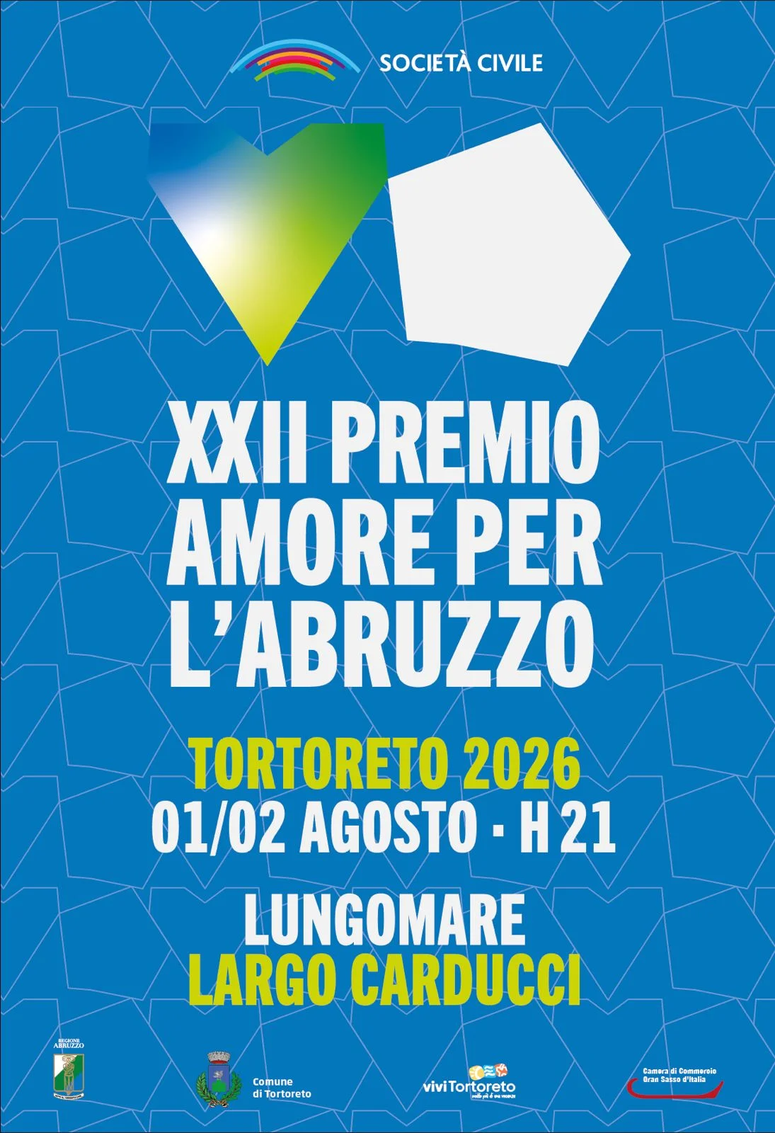 Le eccellenze in scena a Tortoreto: 15 protagonisti riceveranno il "Premio Amore per l'Abruzzo"