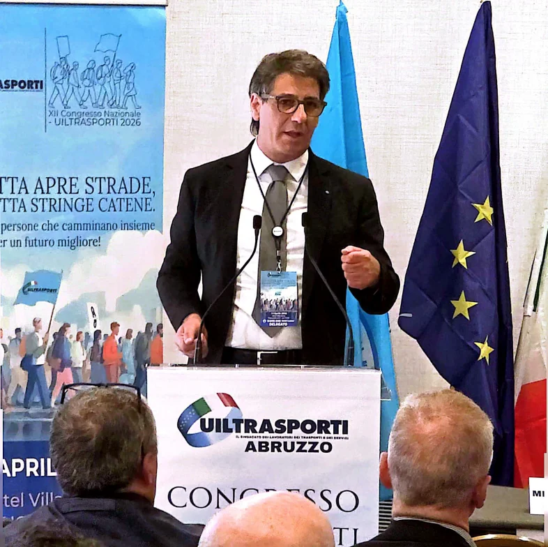 Uiltrasporti Abruzzo, Marcotullio confermato alla guida