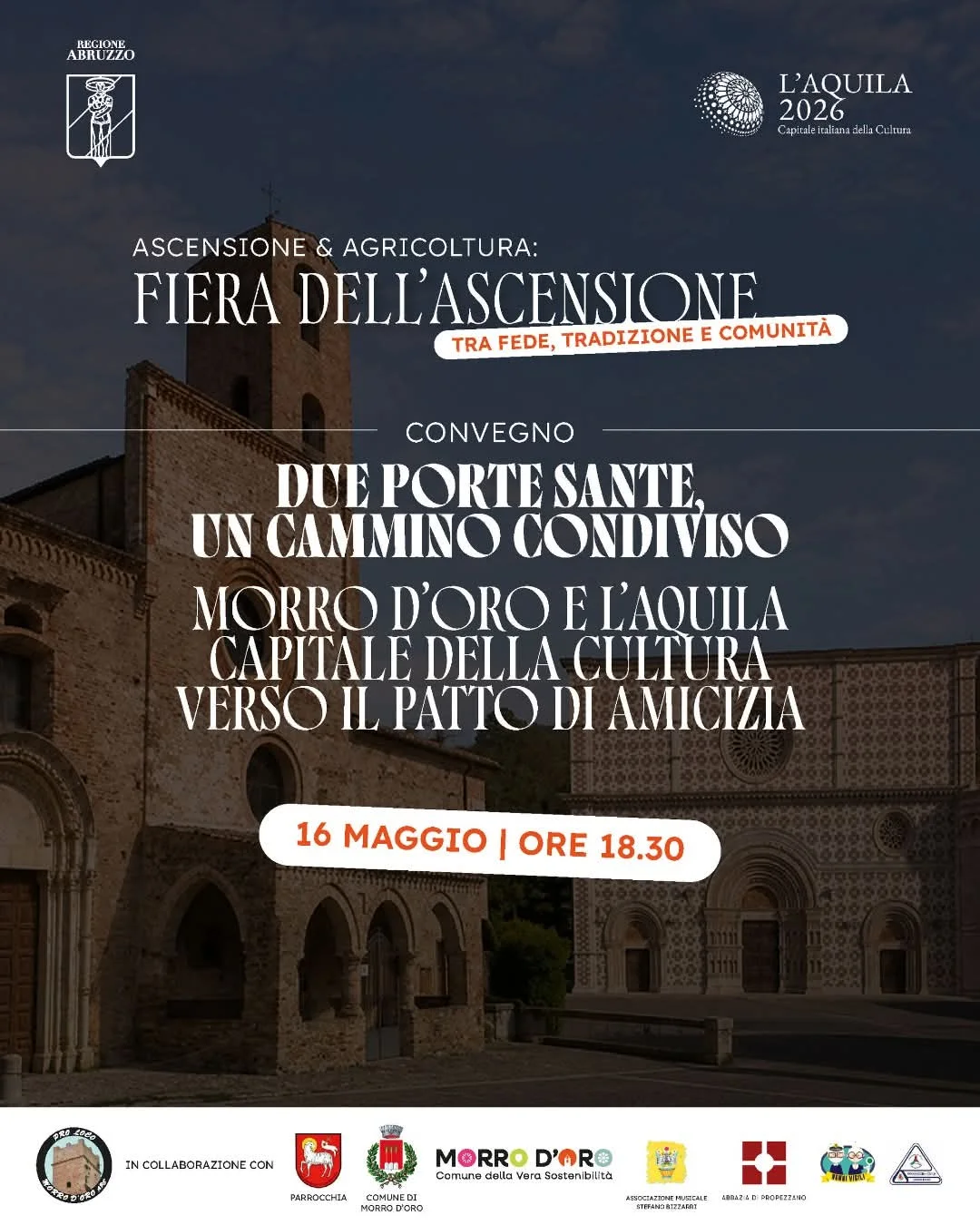 Fede e tradizione si intrecciano a Morro d’Oro per la Fiera dell’Ascensione dal 15 al 17 maggio