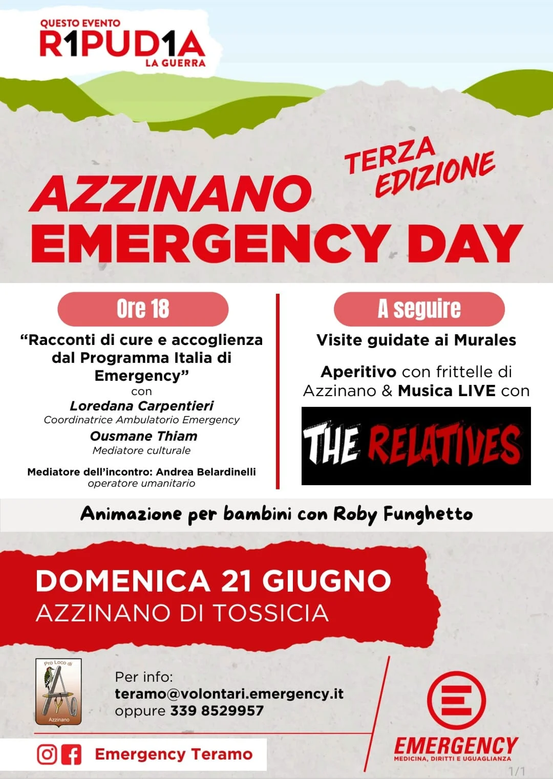 Emergency Day ad Azzinano Tossicia