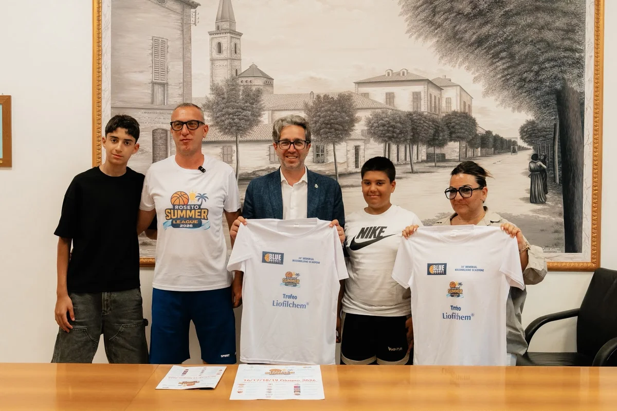 34ª Roseto Summer League: il grande basket giovanile torna sui campi all’aperto di Roseto