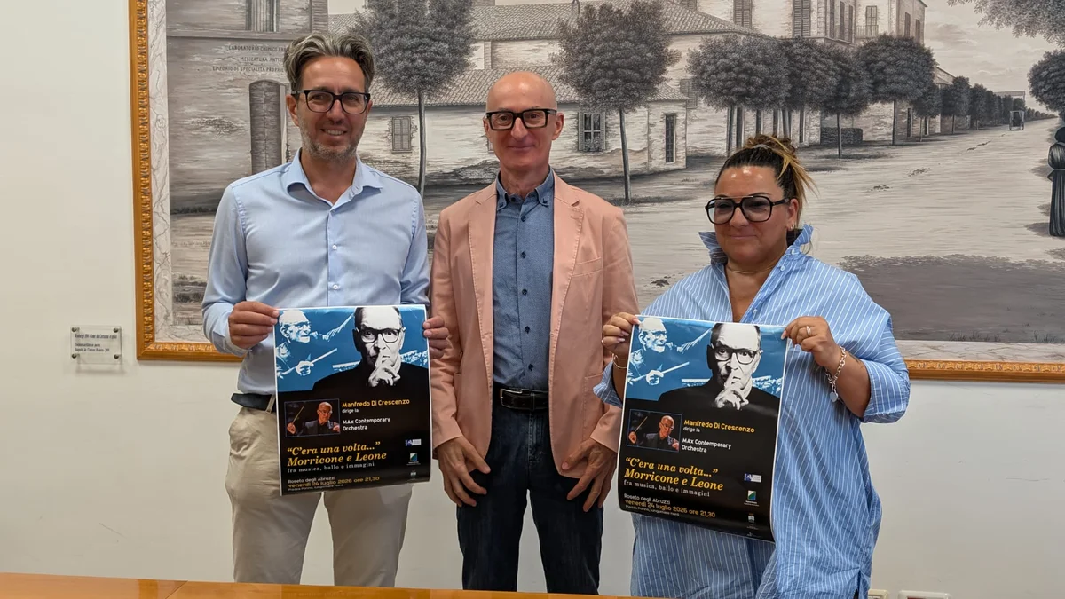 Roseto ospita il concerto “C’era una volta… Morricone e Leone”