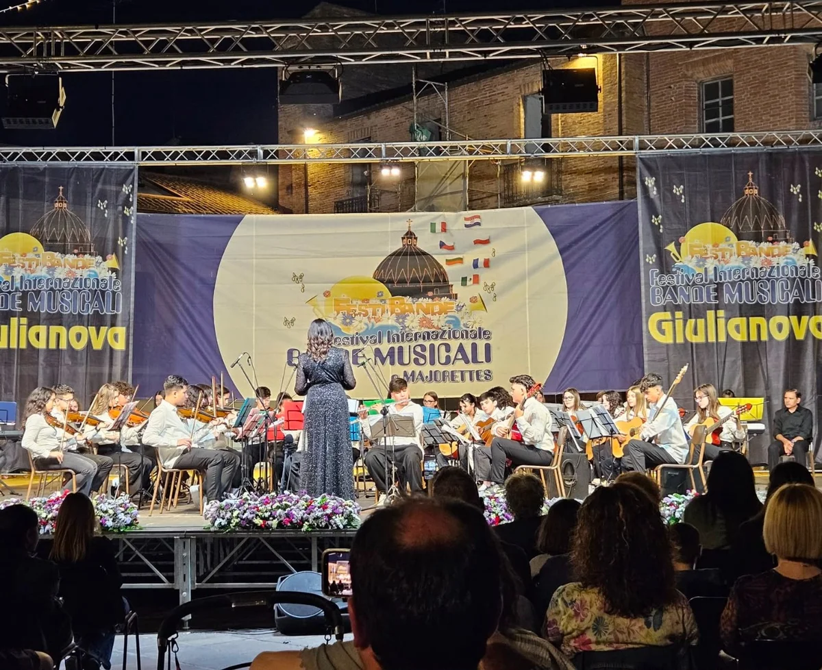 Le emozioni dell'Orchestra "Lorenzo Di Egidio" dell'IC Giulianova 1