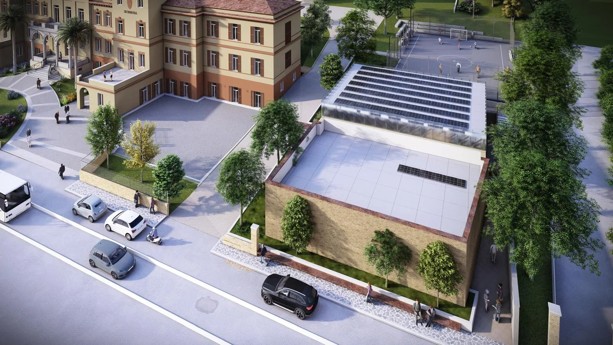 FOTO | Nuovo polo sportivo nella residenza universitaria di viale Crucioli