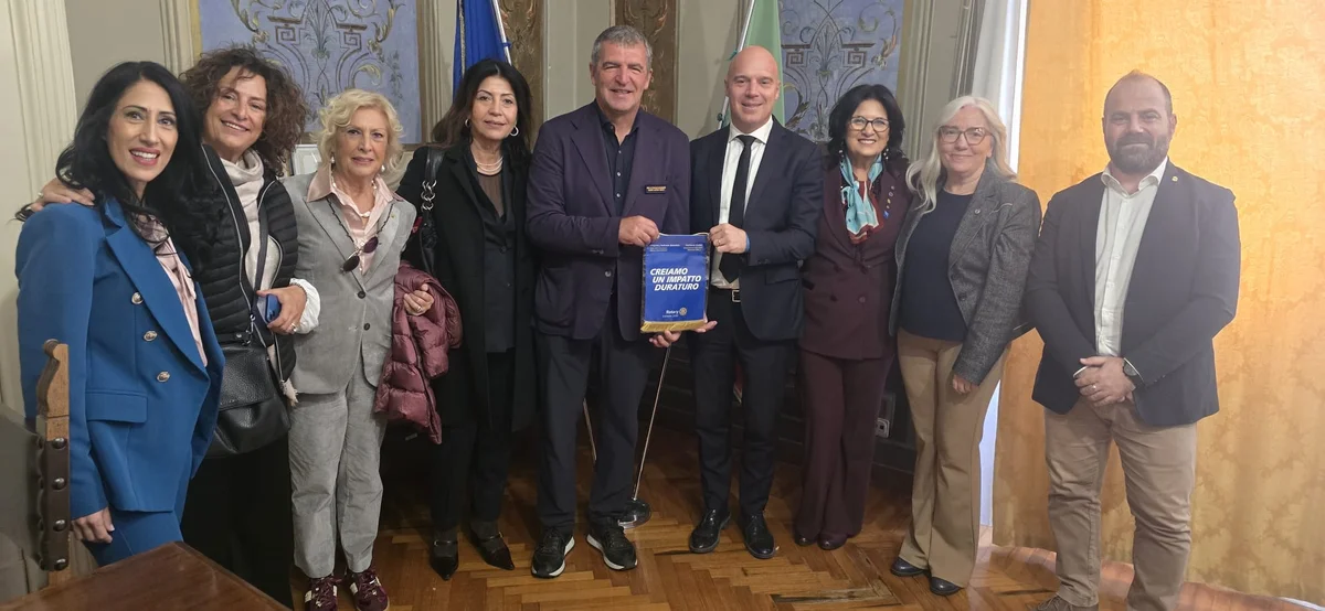 Provincia di Teramo e Rotary, impegno comune sui progetti sociali e sui giovani