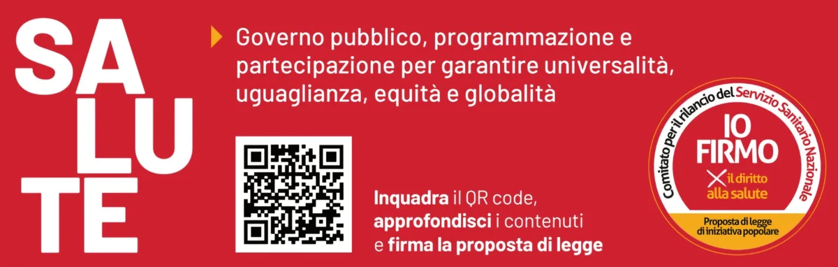 Sanità e appalti, la Cgil lancia la raccolta firme