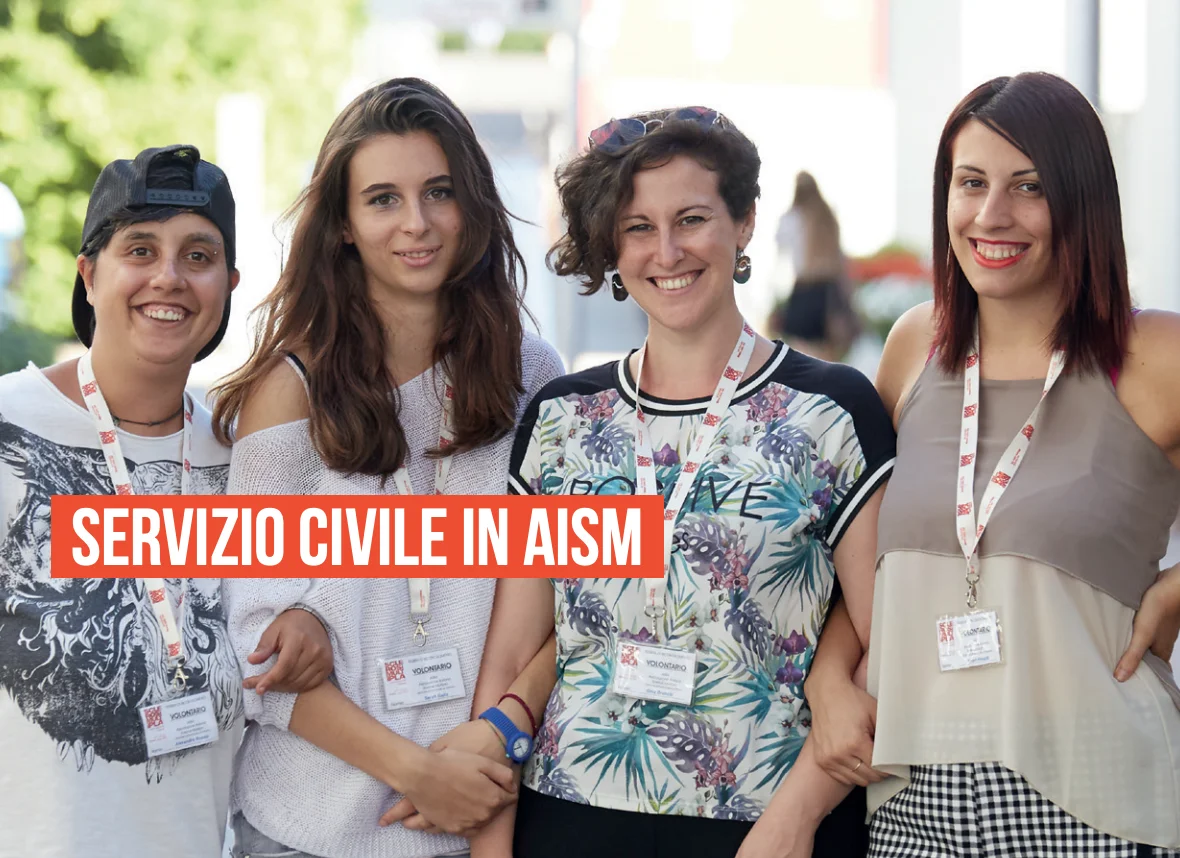 Servizio Civile Universale: con AISM un anno per fare la differenza accanto alle persone con sclerosi multipla