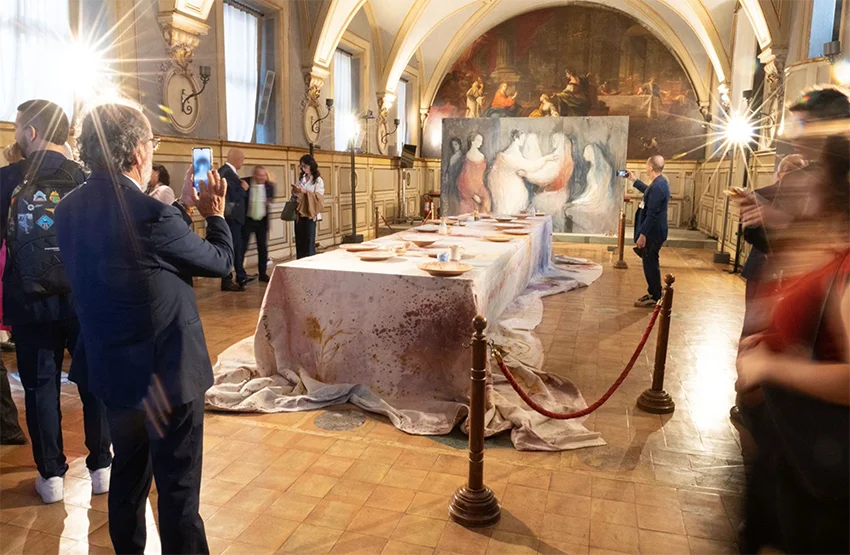 FOTO | Grande partecipazione per "La sera della cena" di Sannicandro