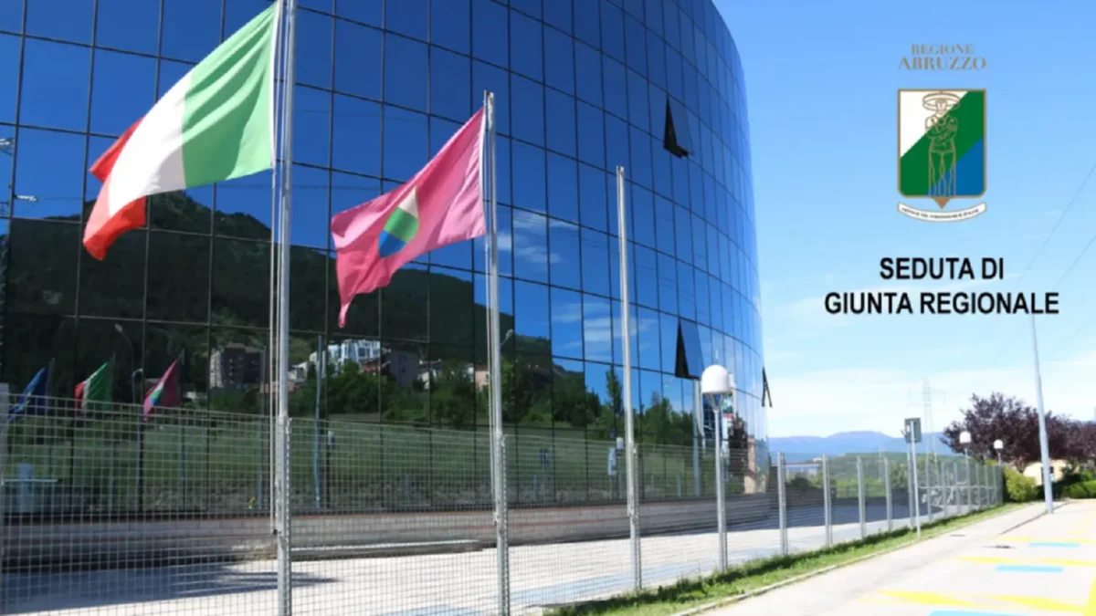 Giunta d'Abruzzo, i provvedimenti di venerdì 30