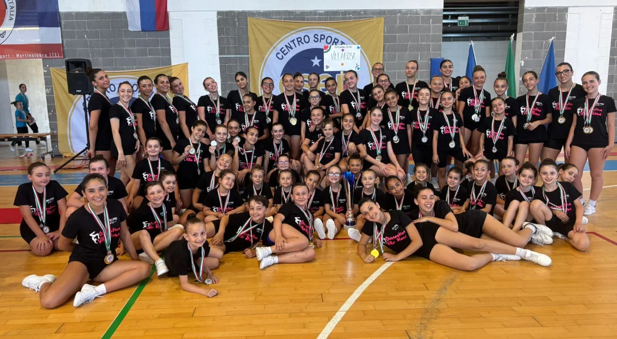 L'ASD Ginnastica Villa Rosa conquista Coppa e Trofeo Nazionale CSEN