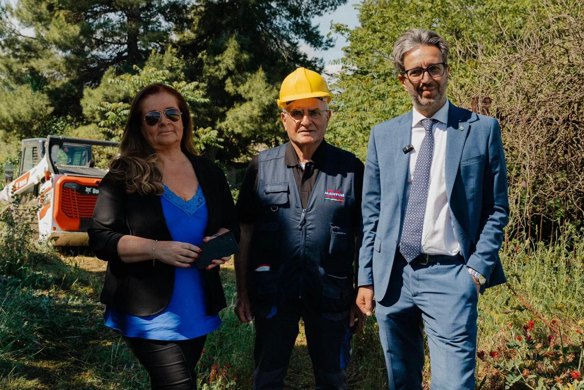 Roseto, operai al lavoro per la bonifica dell’ex Piccionaia di Colle Magnone