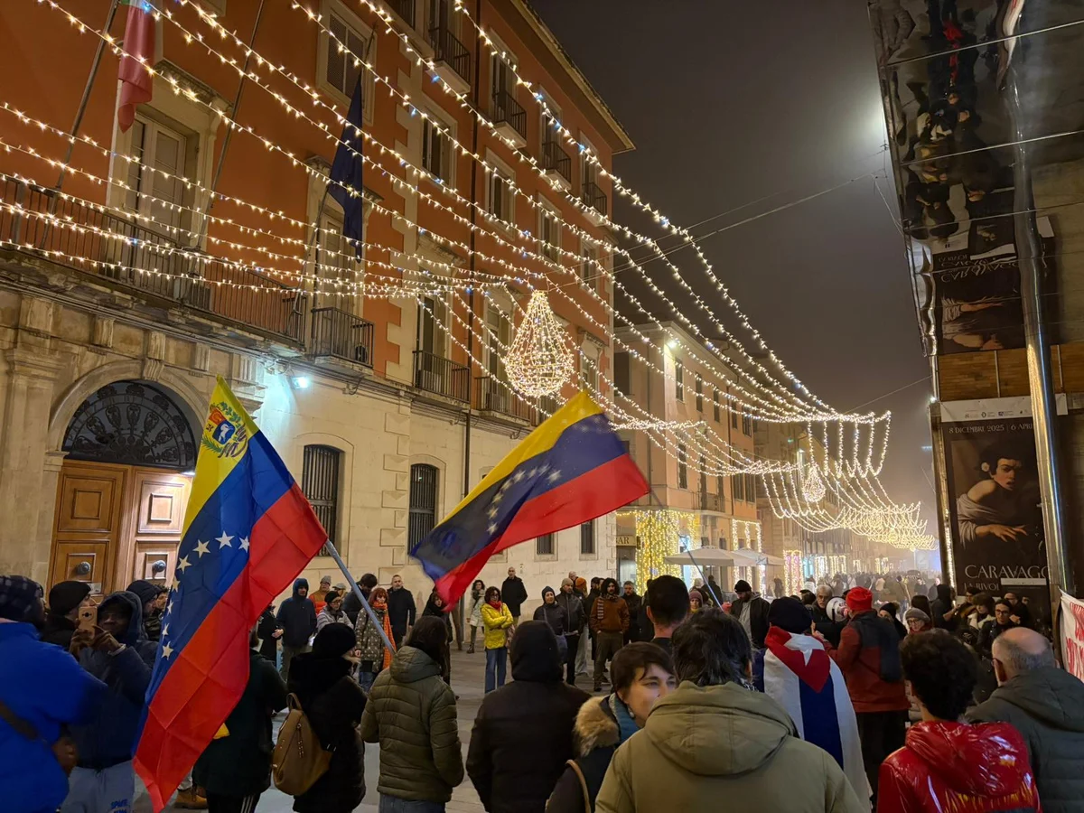Solidarietà a Teramo per il Venezuela