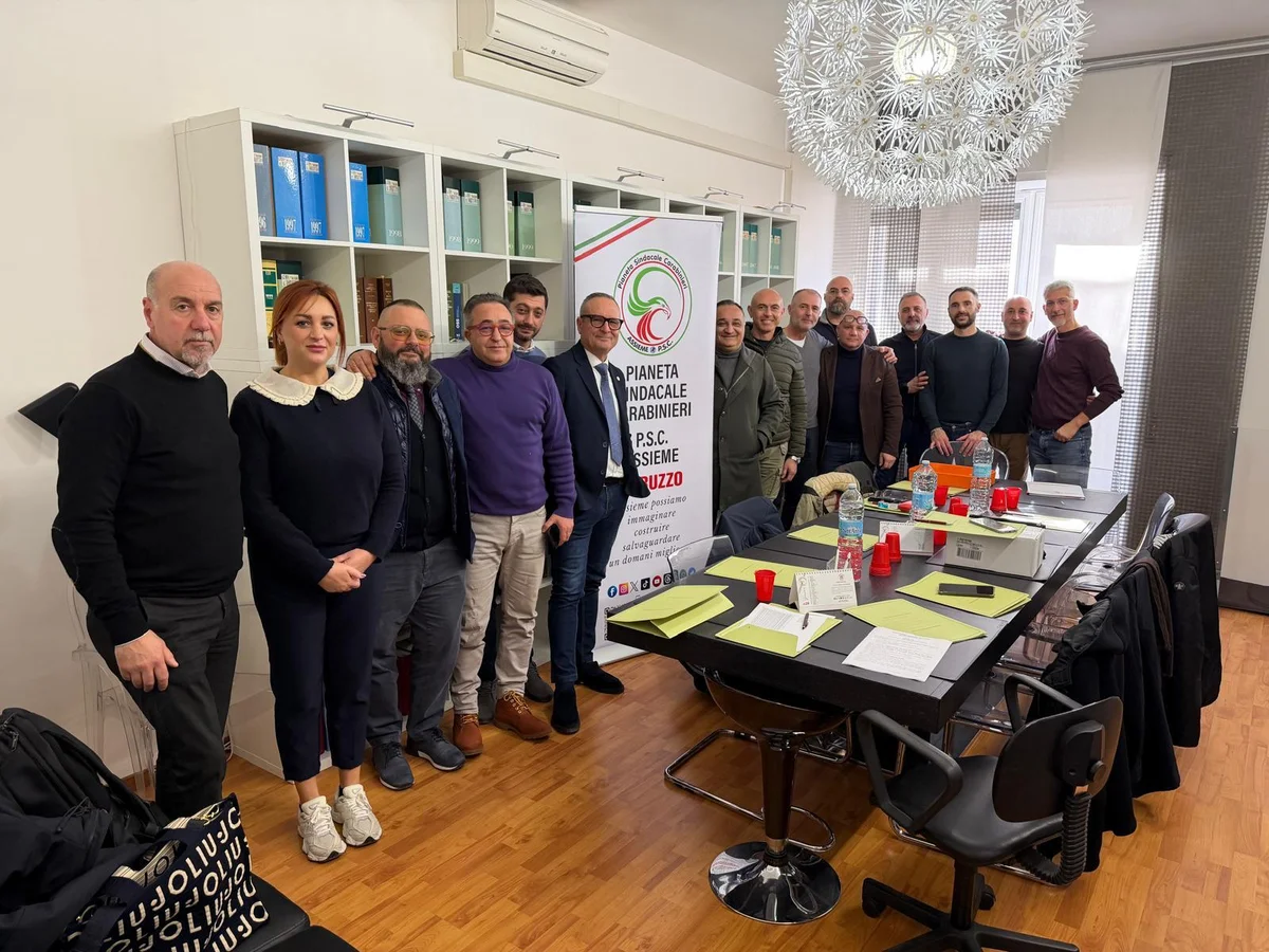 Pianeta Sindacale Carabinieri, confronto proficuo nel Consiglio Regionale di ASSIEME Abruzzo