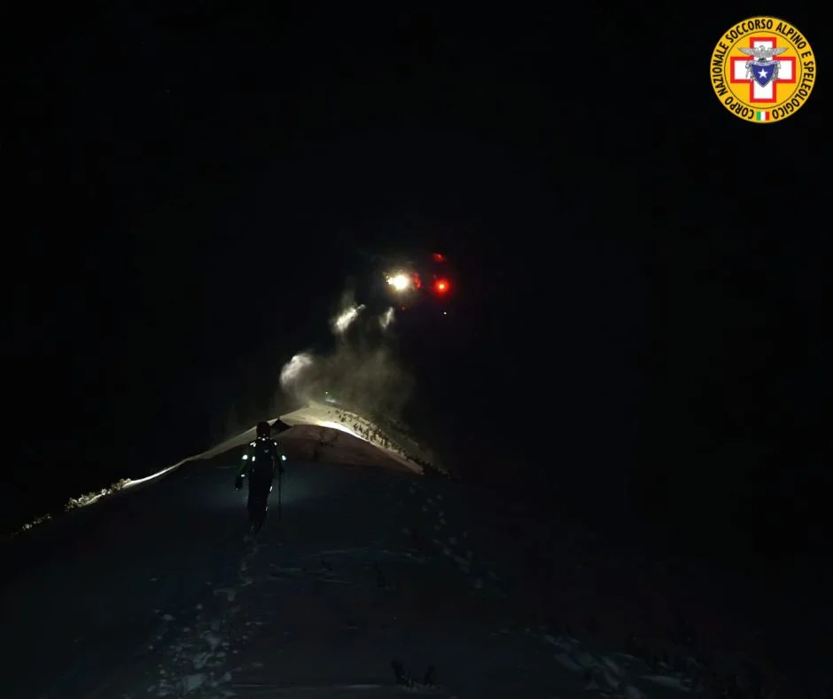 Quattro giovani escursionisti romani bloccati tra Monte Cavallo e Sella Acquaviva