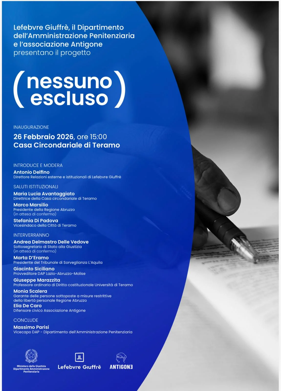 Il progetto “Nessuno escluso” arriva a Teramo