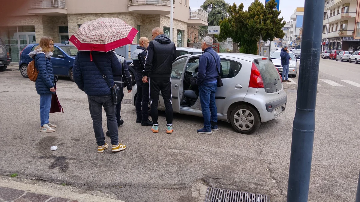 FOTO | Pedone investito a San Berardo: non dovrebbe essere grave