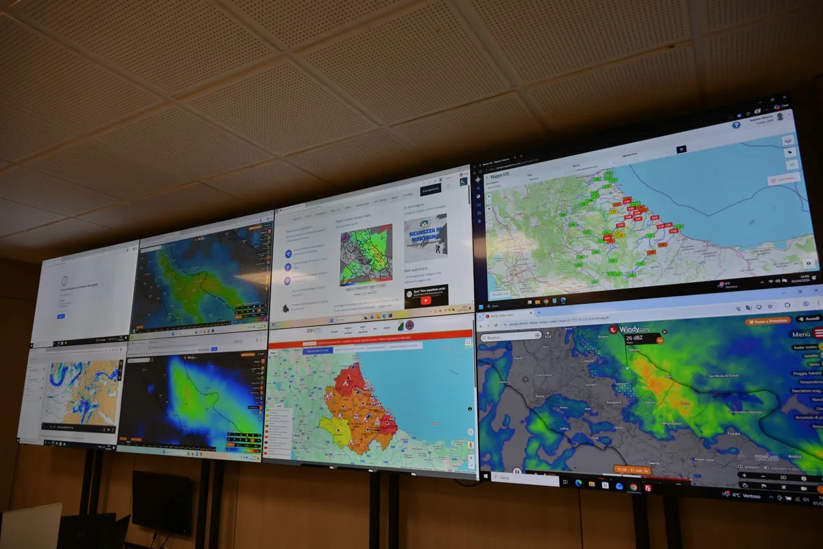 VIDEO | Maltempo: attesa un'intensificazione nelle prossime ore nel Teramano