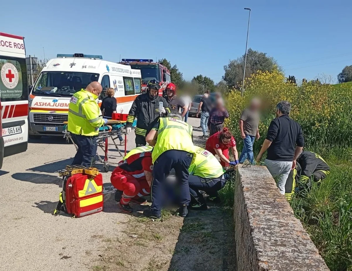 Doppio investimento a Coste Lanciano, travolti un uomo e una donna