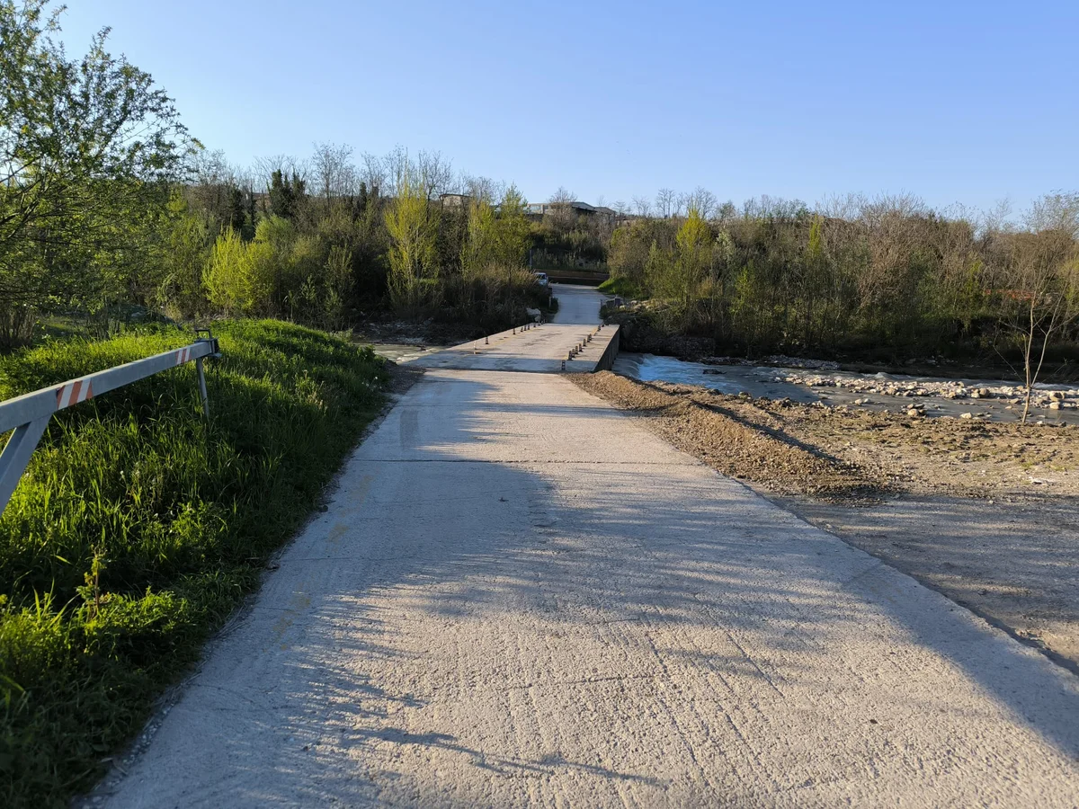 Guado di Carapollo nuovamente percorribile
