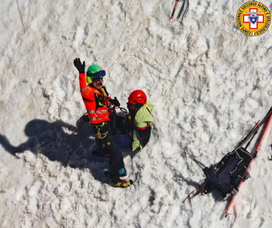 Doppio intervento del Soccorso Alpino a Zompo lo Schioppo e sul Monte Corvo