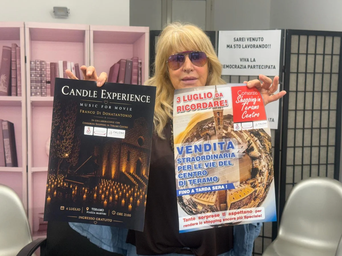 VIDEO | Il Consorzio Shopping in Teramo Centro presenta due eventi per il 3 e il 4 luglio