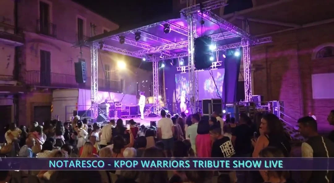 VIDEO | Notaresco: bimbi in festa per KPop Warriors Tribute Show Live