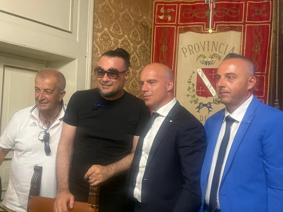 FOTO e VIDEO | Melozzi in Provincia: sarebbe bello fare la Notte dei Serpenti a Teramo
