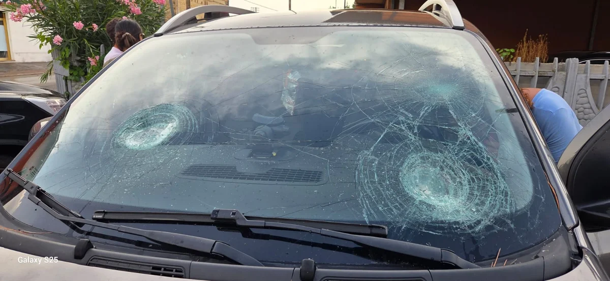 FOTO e VIDEO | Grandinata violentissima nel bellantese e danni incalcolabili