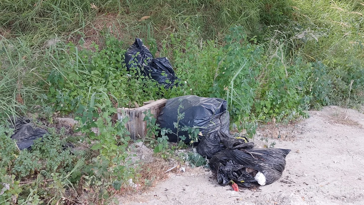 FOTO | Rifiuti, Teramo Vivi Città "invita" gli incivili a conferirli a Carapollo