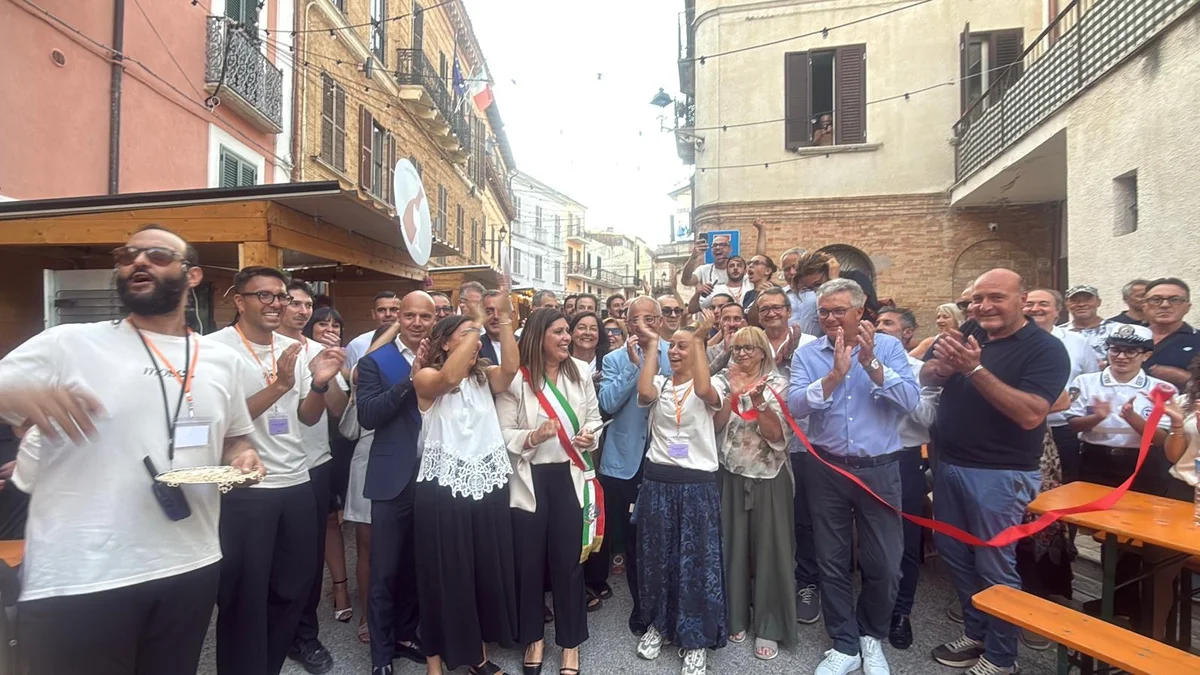 FOTO e VIDEO | Inaugurata la 55^ Sagra di Torano Nuovo tra tradizione e innovazione