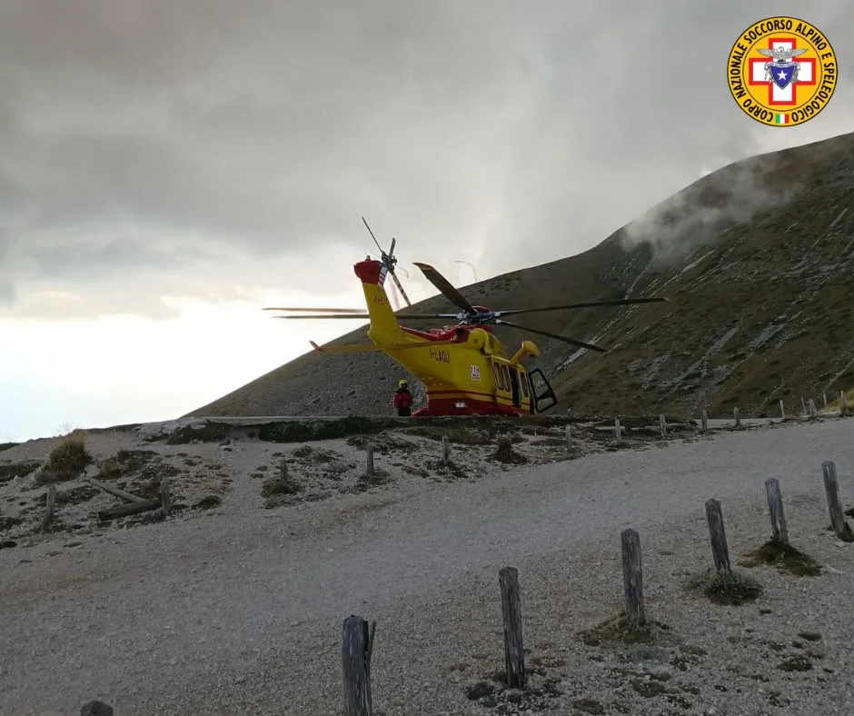 Gran Sasso, soccorso un escursionista cinese sulla Ferrata Bafile
