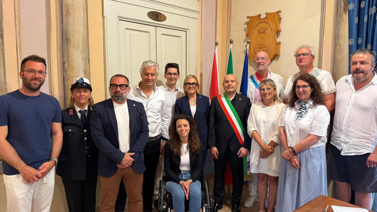 Due delegazioni del Lussemburgo a Pineto nel segno del gemellaggio