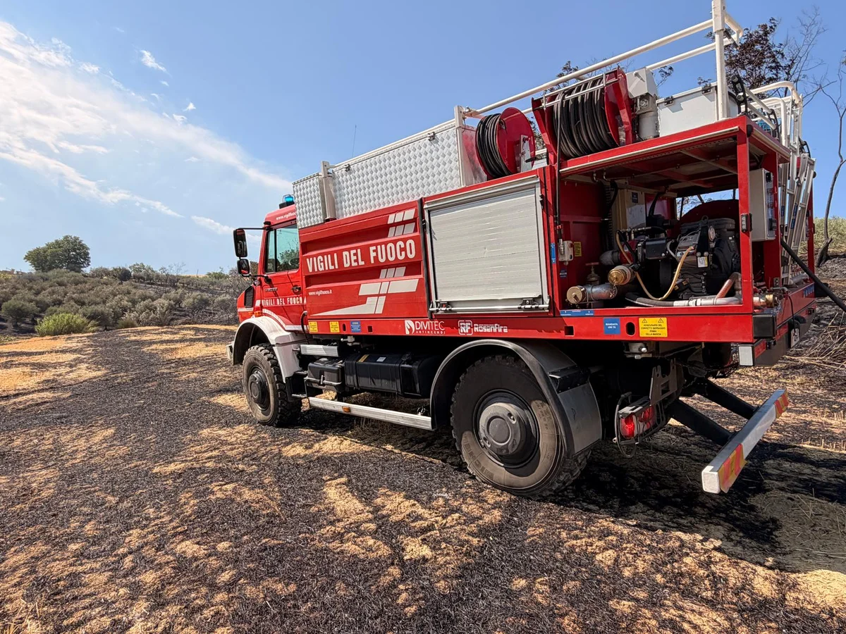 Incendi a Controfino di Castilenti e a Campli