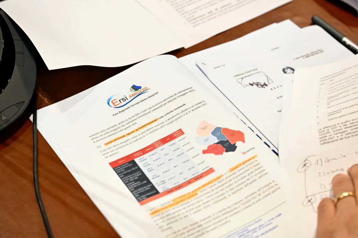 Riforma servizio idrico: ok da Commissioni a modello di due sub-ambiti