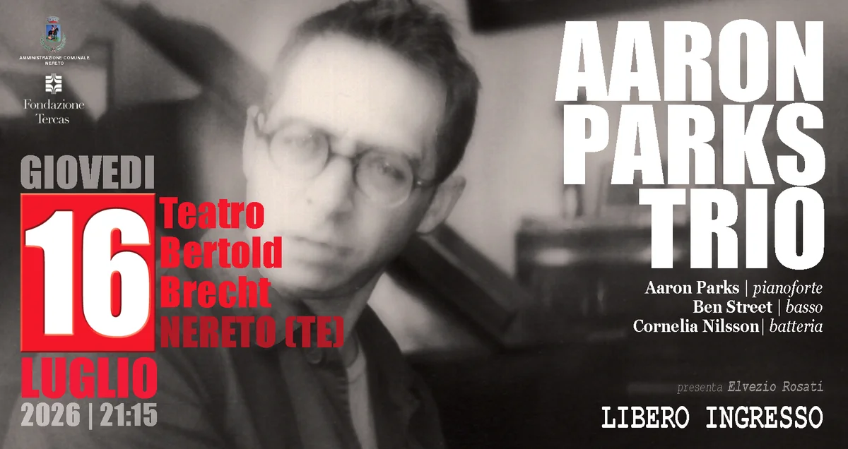 Grande jazz a Nereto con Aaron Parks e il suo Trio