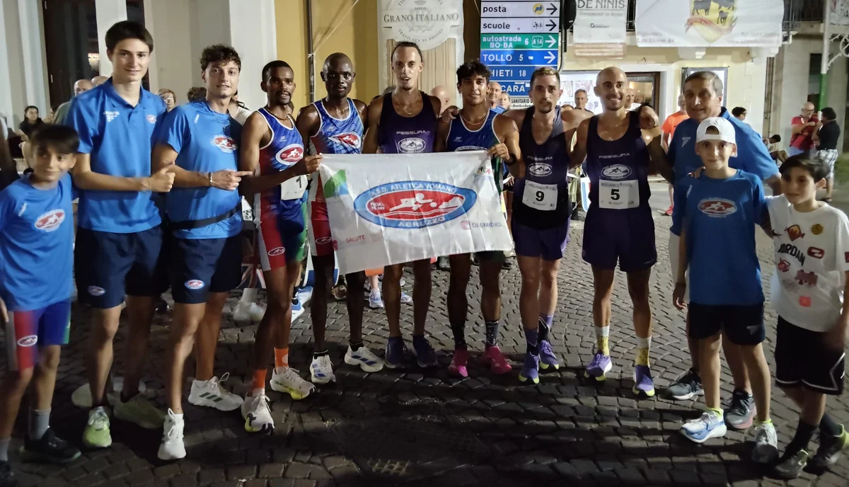 L’Atletica Vomano pronta per i Campionati Italiani: le gare a Gorizia e in Puglia