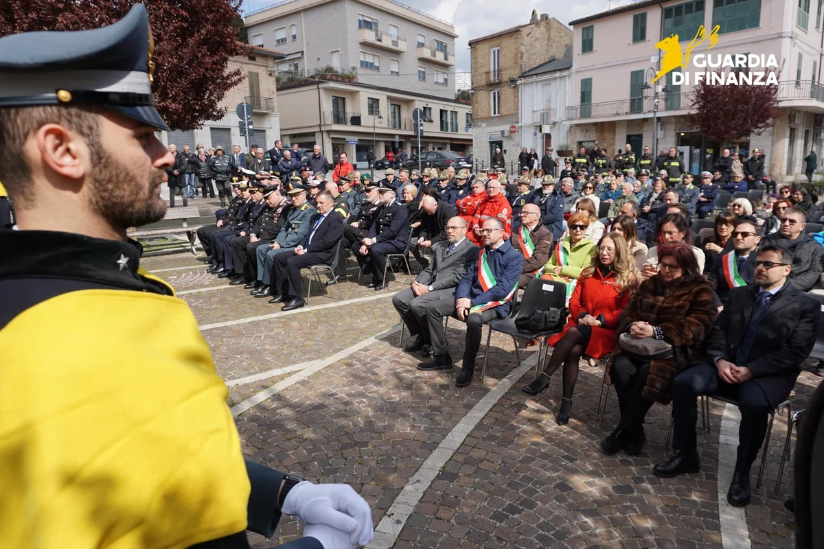 Gdf Teramo, celebrato il 4° precetto pasquale interforze