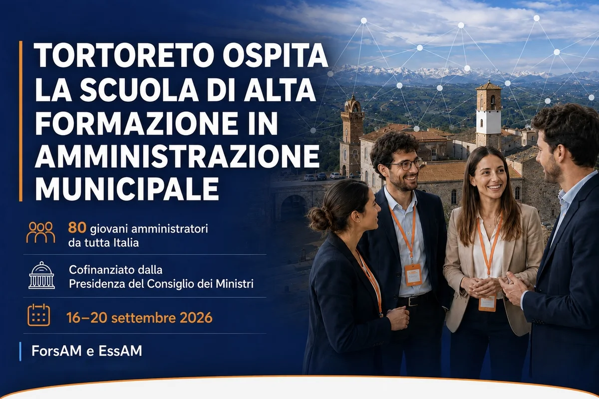 Tortoreto ospita la scuola di alta formazione in amministrazione comunale