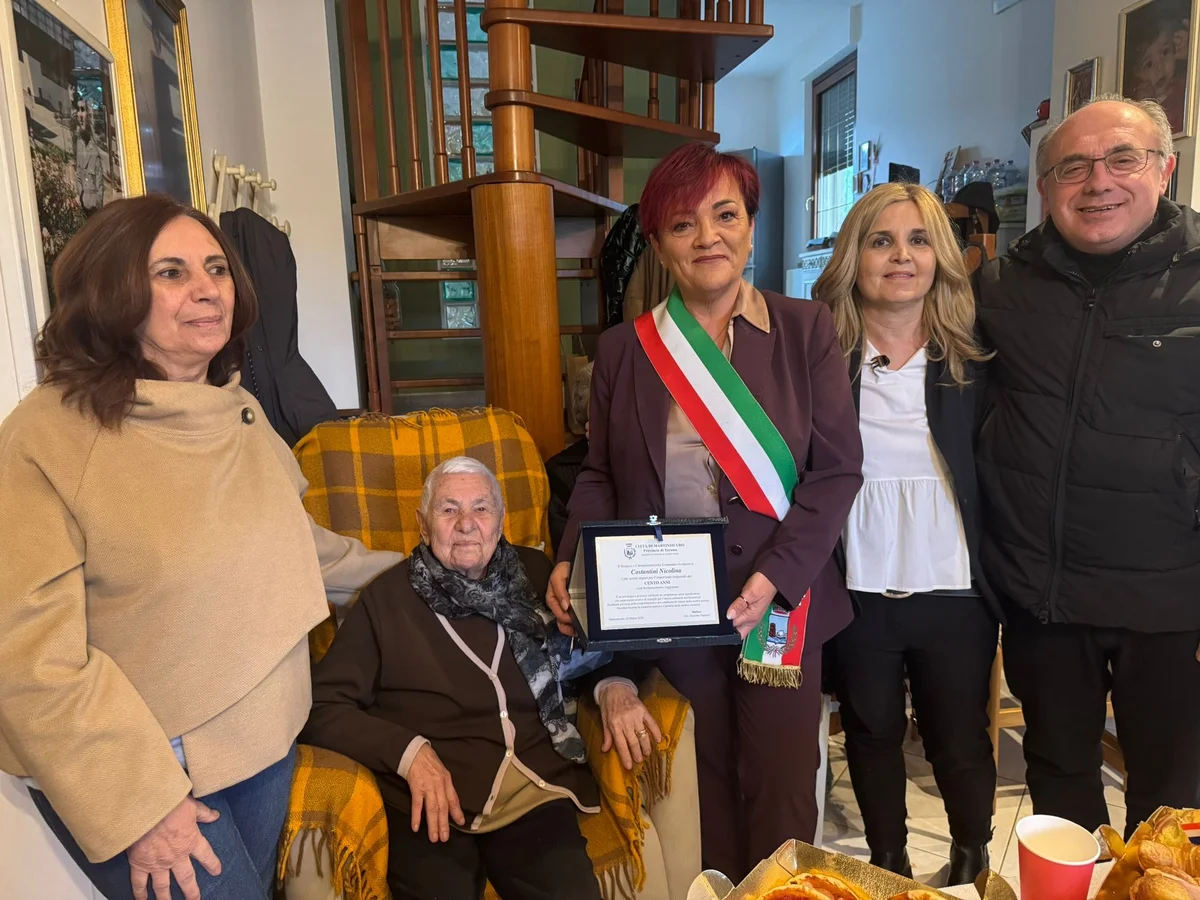 Martinsicuro, auguri alla centenaria Nicolina Costantini