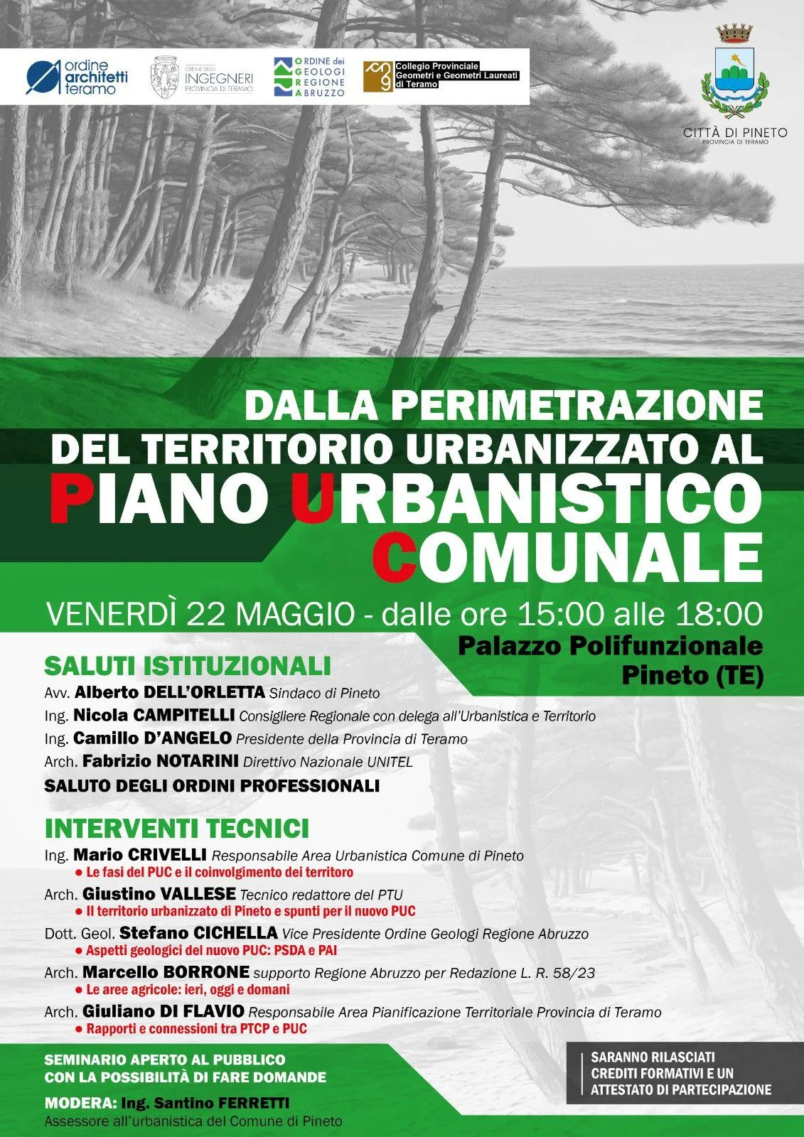 A Pineto confronto sul Piano Urbanistico Comunale