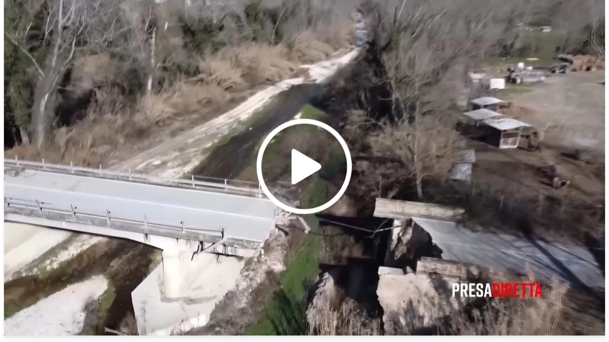 Il “caso ponti” della Provincia di Teramo a Presa Diretta su Rai3